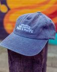 "If you can't take a date, take a mate" Blue Cap